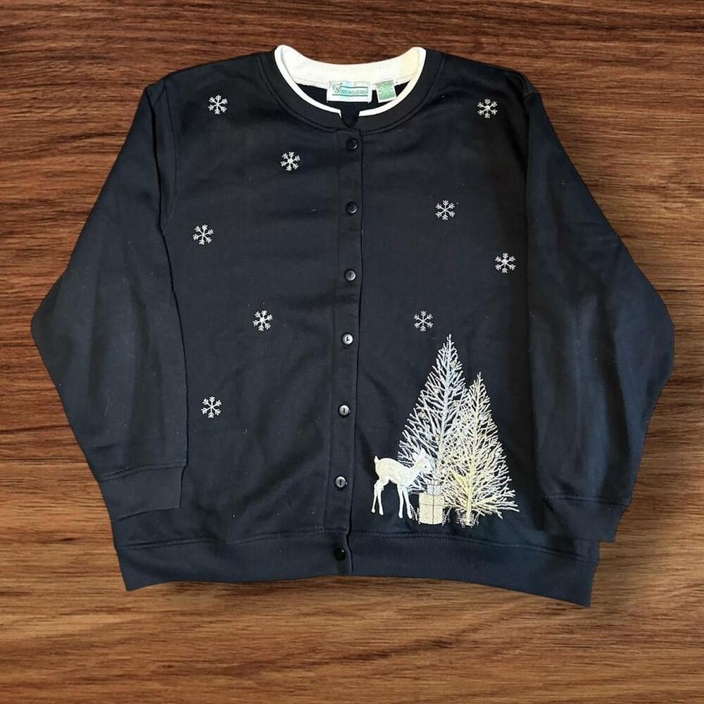 Unbranded Women's Black Cardigan
